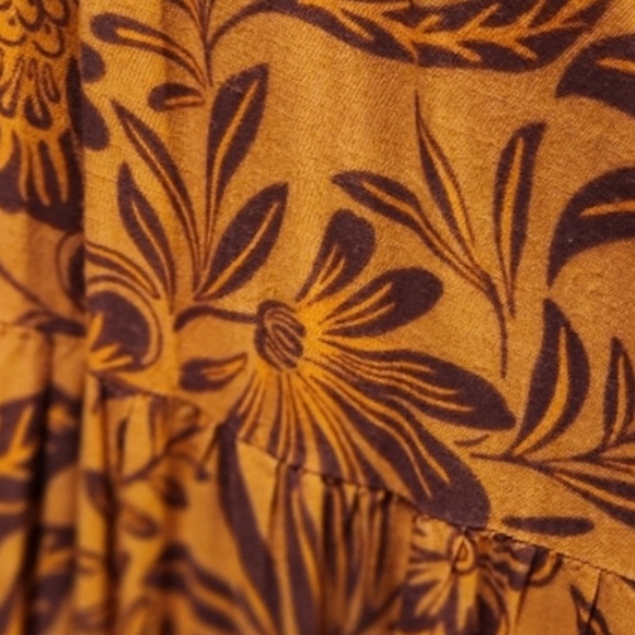 Free People Bohemian Maxi Sundress Sz Med. - Picture 5 of 7